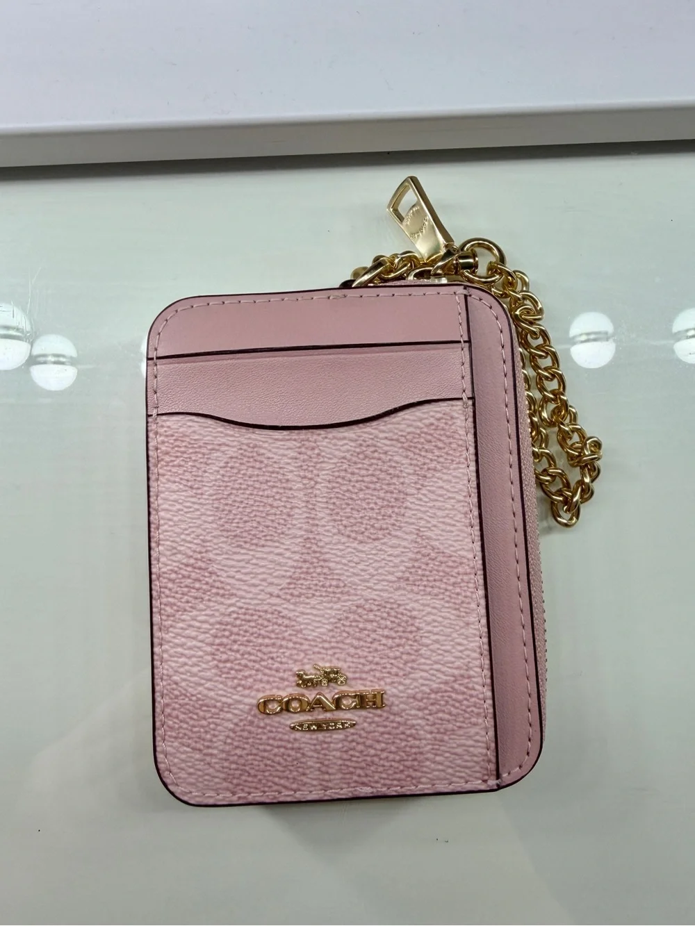 Coach Powder Pink Wallet